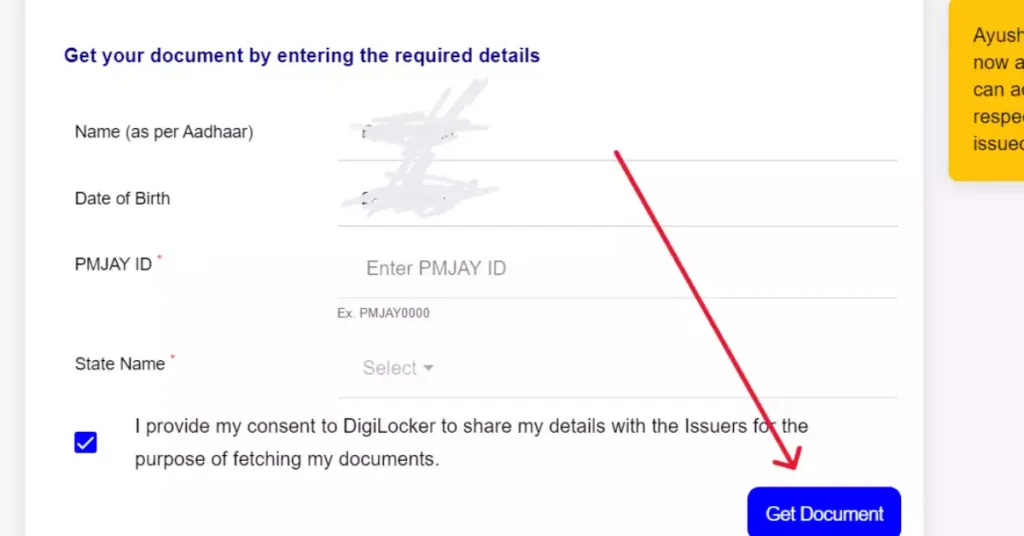 Ayushman Card Download Digilocker